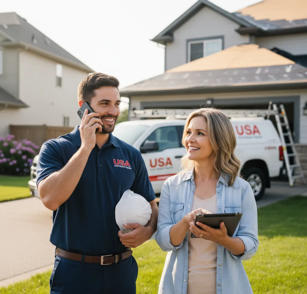 USA Roof Repair Experts customer support in Walnutport
